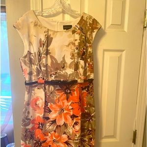 A-Line summer dress w/ belt